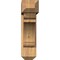 Ekena Millwork Olympic Craftsman Smooth Bracket w/ Offset Brace, Western Red Cedar, 7 1/2"W x 28"D x 28"H BKT0806X28X28OLY04SWR - alternate 4